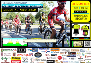 MARCHA CICLOTURISTA SOTOSALBOS 2019