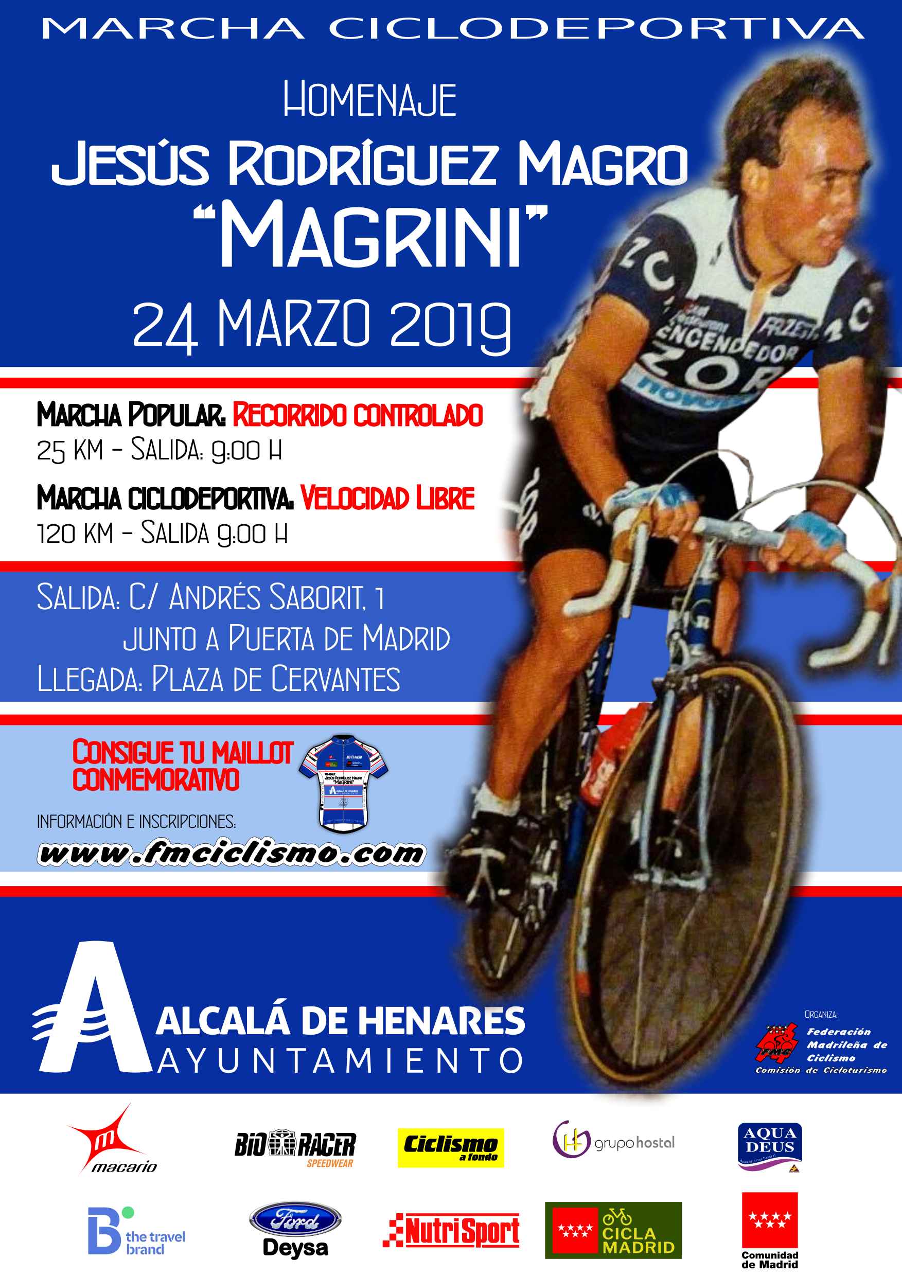 marcha ciclodeportiva HOMENAJE JESUS RODRIGUEZ MAGRO "LA MAGRINI"