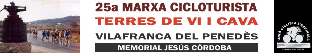 XXV Marxa Cicloturista Terres de Vi i Cava