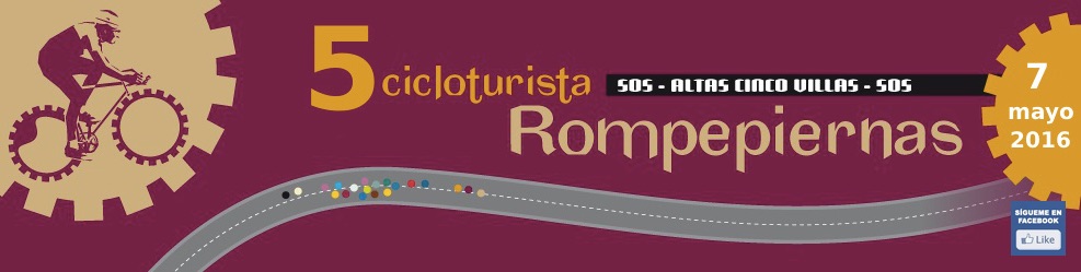 V ROMPEPIERNAS: Sos-Altas Cinco Villas-Sos