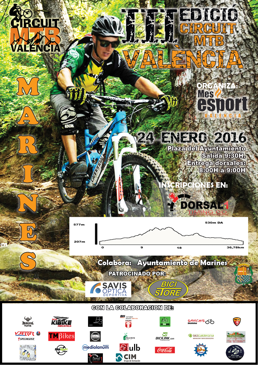 CIRCUITO MTB VALENCIA (MARINES)