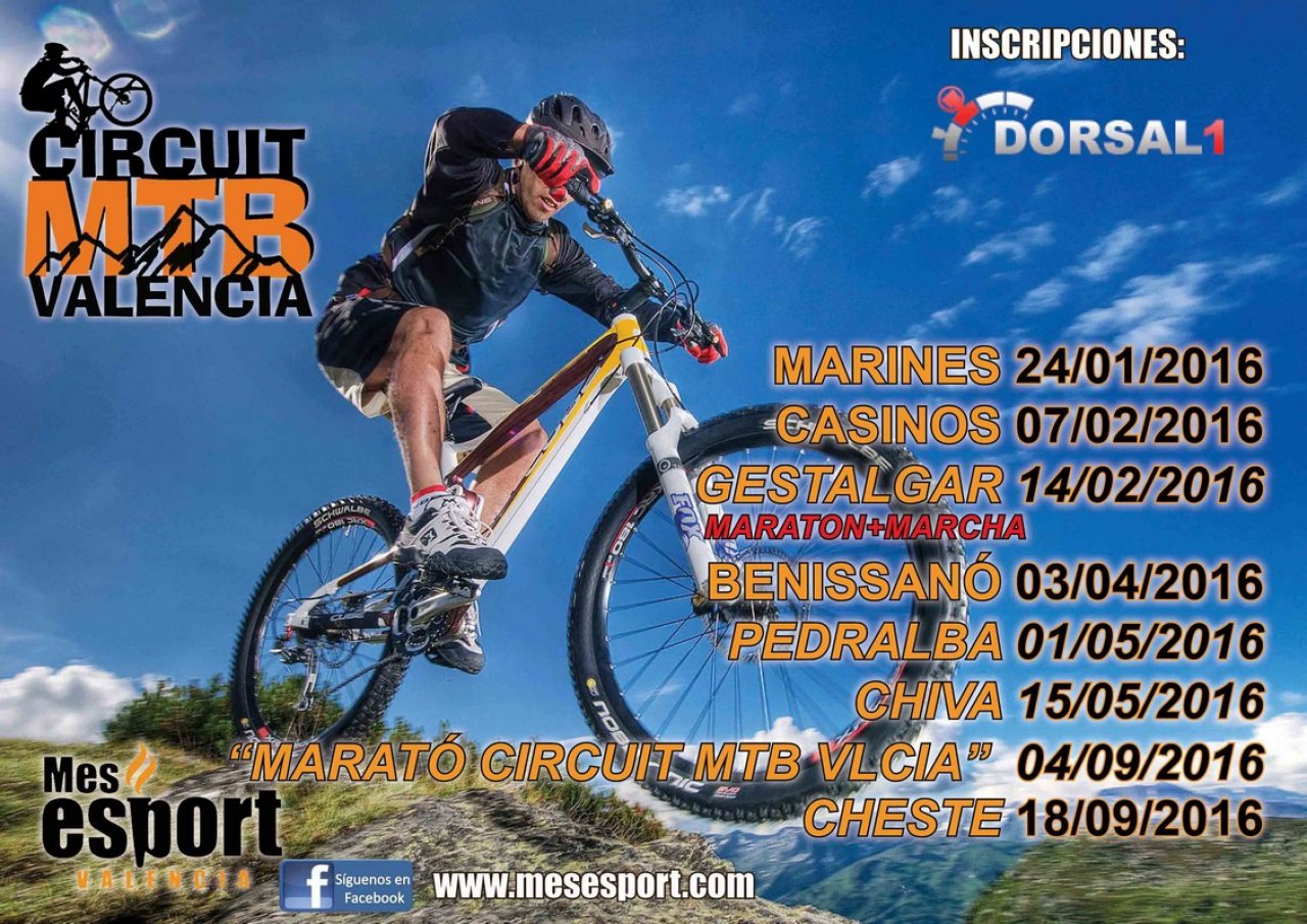 CIRCUITO MTB VALENCIA (GESTALGAR)