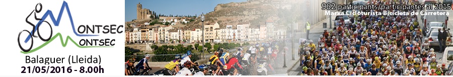 Marxa Cicloturista Montsec-Montsec 2016